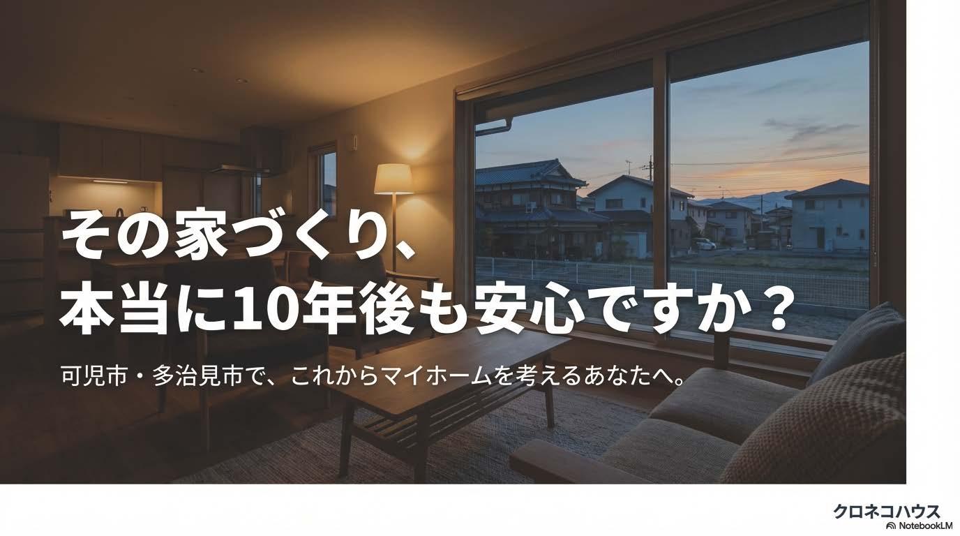 可児市クロネコハウスその家造り１０年後も本当に大丈夫ですかクロネコハウス